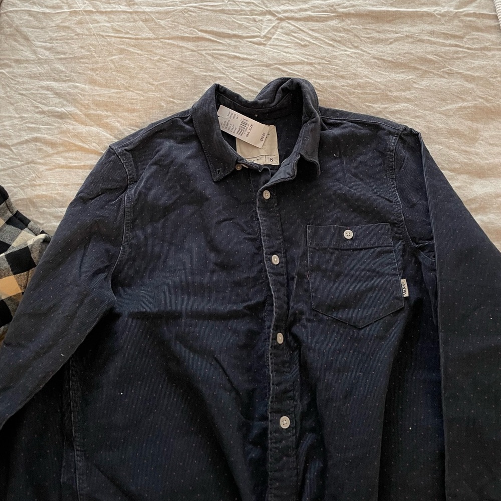 Vans casual button down